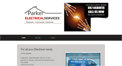 Desktop Screenshot of parkerelectricalservices.com